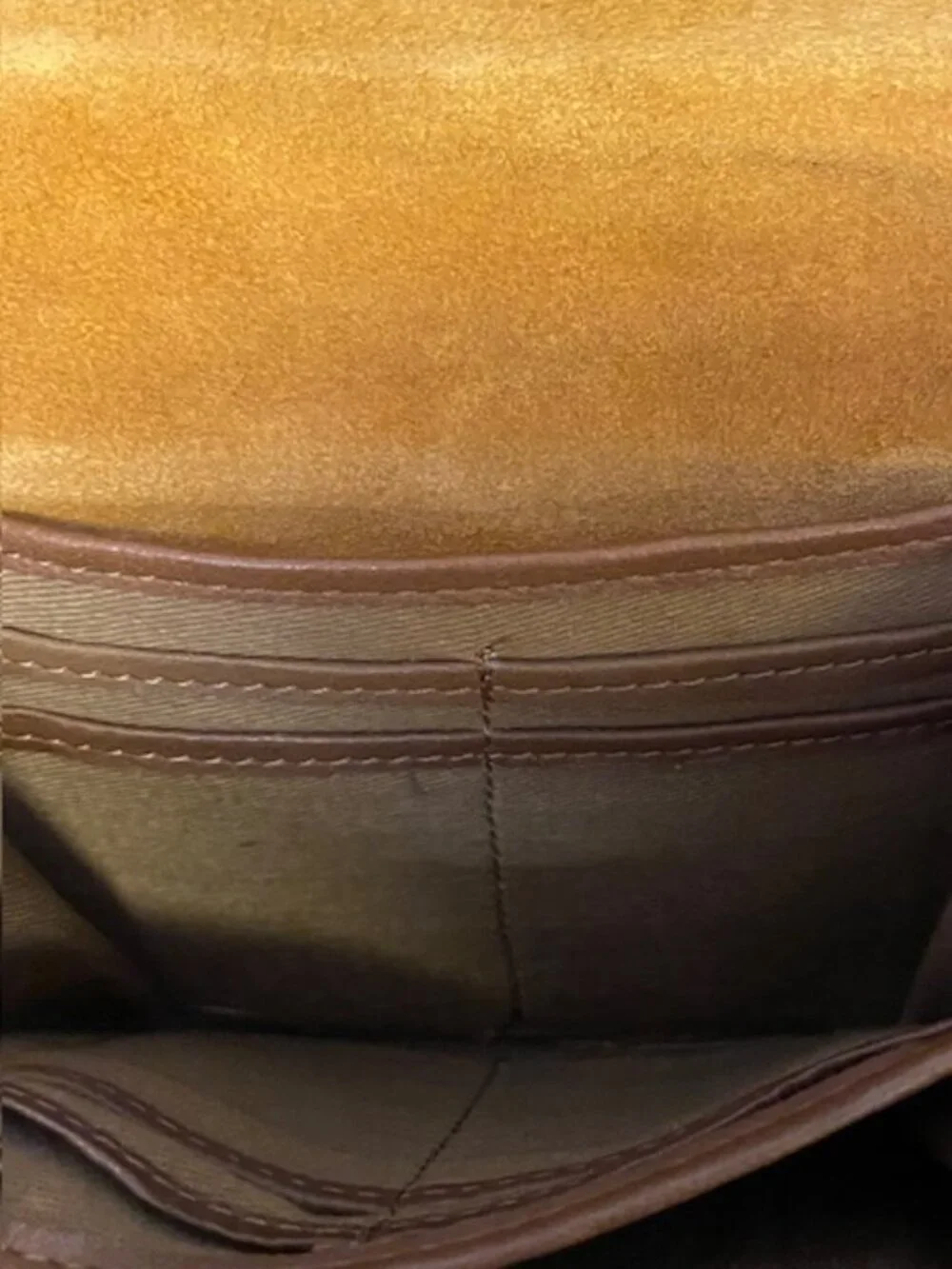 Mango Leather Brown Purse/ Wallet Cross Body Bag - Picture 8 of 16